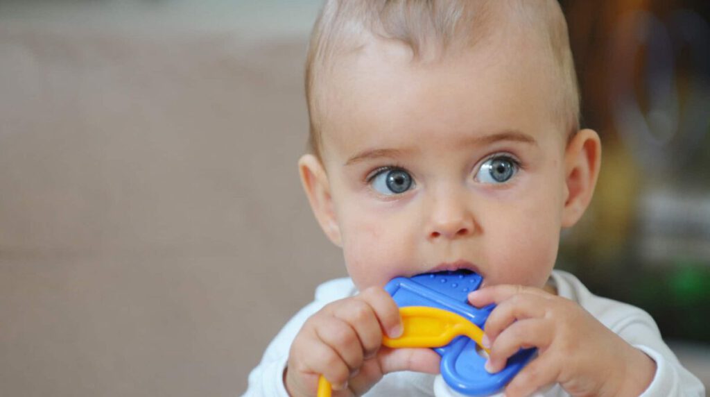 Teething in babies